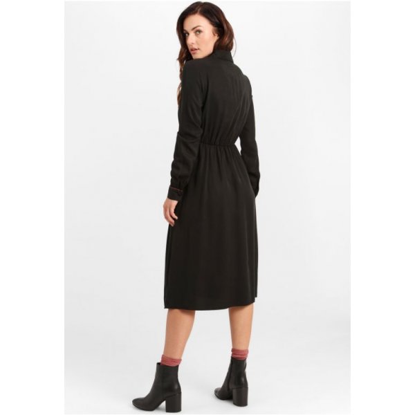 001.006737_BLACK_2 Γυναικείο σεμιζιέ Φόρεμα - Image 3