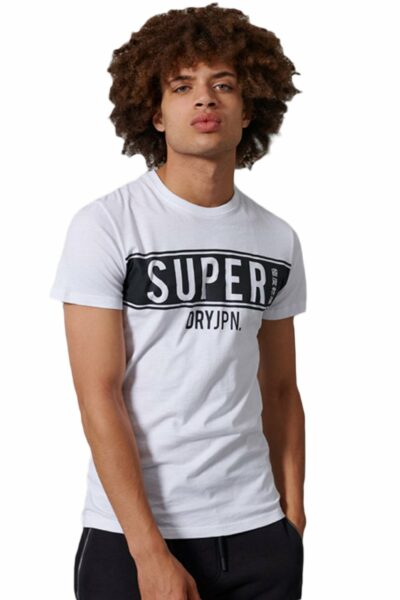 ΑΝΔΡΙΚΗ ΜΠΛΟΥΖΑ SUPERDRY ΛΕΥΚΟ