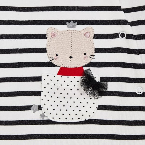 10-02757-097-800-6.jpg Σετ 2 Φορμάκια Νεογέννητο κορίτσι Μαύρο - Image 3