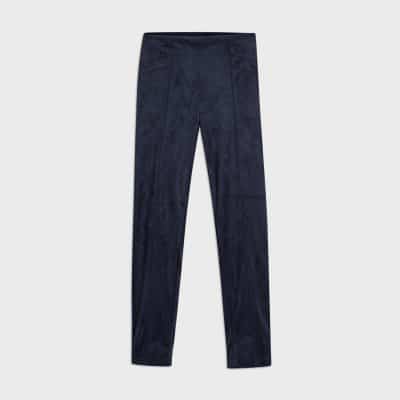 Παντελόνι μακρύ σουέτ κορίτσι Ναυτικό Μπλε