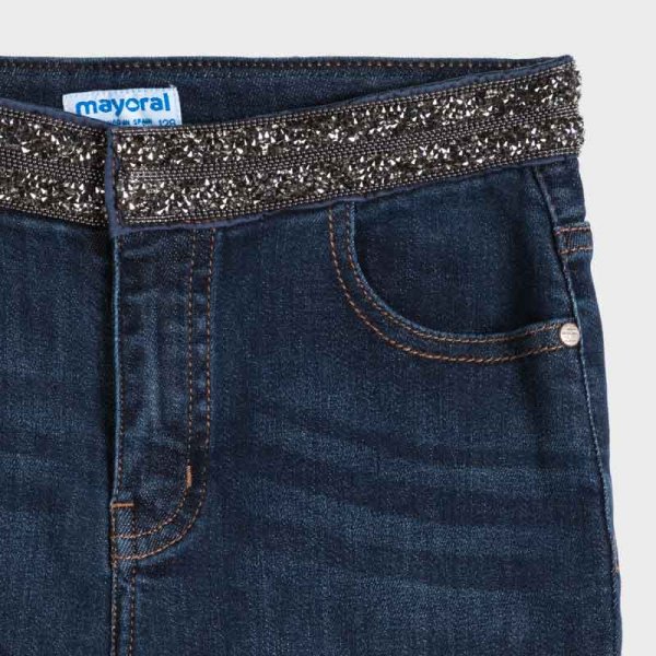 10-07539-076-800-6.jpg Παντελόνι τζιν καμπάνα κορίτσι - Image 3