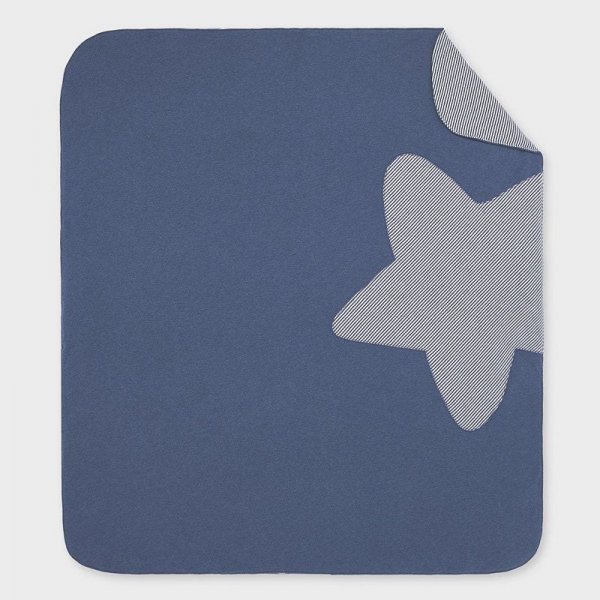 10-09779-011-800-5.jpg Κουβέρτα απαλή baby Μπλε - Image 2