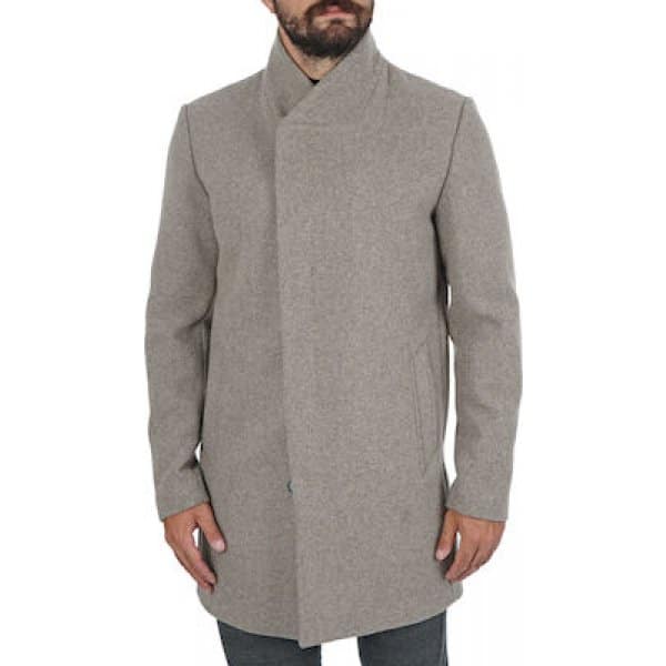 xlarge_20191112105150_jack_jones_12154586_grey.jpeg JACK&JONES ΠΑΛΤΟ ΜΕ ΛΕΠΤΗ ΕΠΕΝΔΥΣΗ ΓΚΡΙ ΑΝΟΙΧΤΟ - Image 1