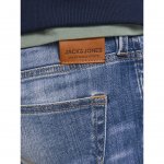 JACK & JONES Ανδρικό Παντελόνι Τζιν Ανοιχτό slim fit Μπλέ - Image 4