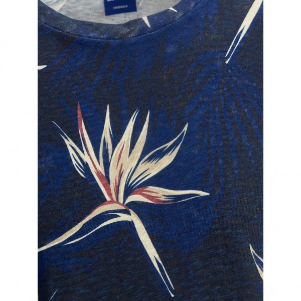 Jack & jones T-shirts ανδρικό κοντομάνικο regular fit Navy peony - Image 2