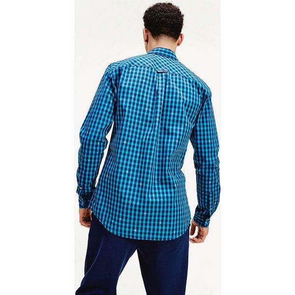 20200317163148_33afedac Tommy Jeans Πουκάμισο Ανδρικό καρό - Image 3