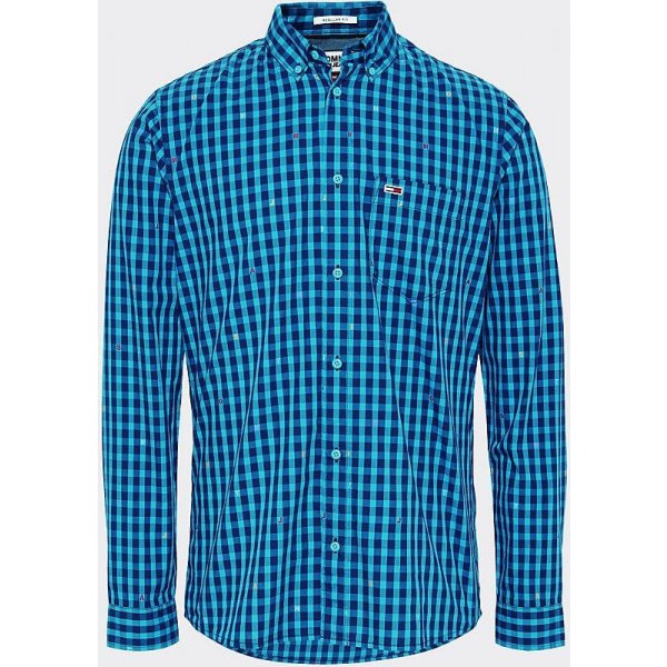 20200317163150_b7ff53b3 Tommy Jeans Πουκάμισο Ανδρικό καρό - Image 1