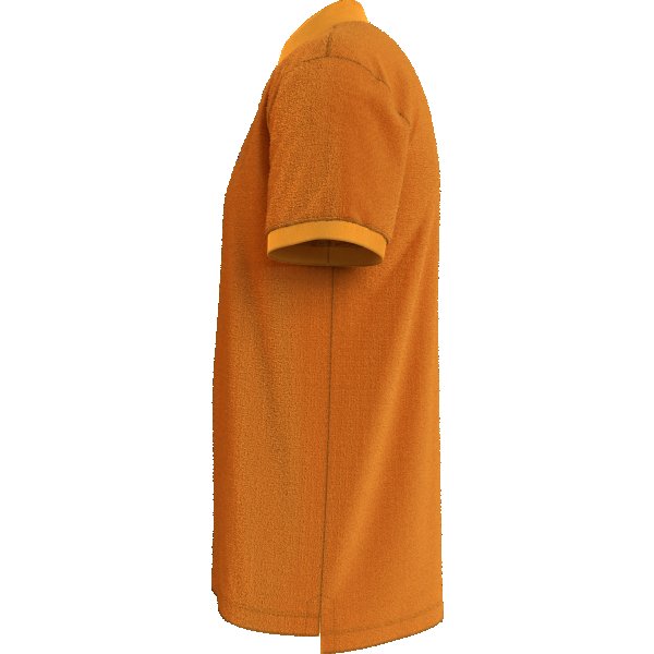 DM0DM09439S00_D2 Μπλούζα ανδρική Tommy Hilfiger Classics Solid Stretch Polo Μουσταρδί - Image 4