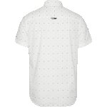 Ανδρικό Πουκάμισο Tommy Jeans Sleeve Dobby Shirt Λευκό - Image 3
