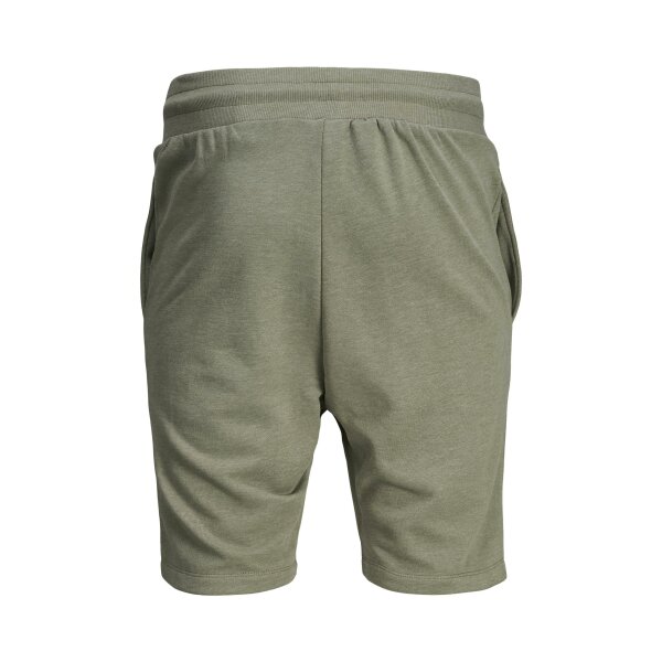 JACK&JONES_SpringSummer2021_3375269_12174129 (1) Jack & jones ανδρική βερμούδα φούτερ 12174129-Dusty Olive - Image 2