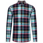 Tommy Jeans Πουκάμισο Ανδρικό καρό Έγχρωμο