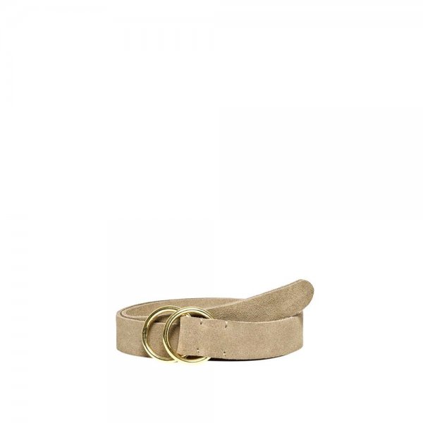 15194287_only_belt_women_beige_1 Δερμάτινη Ζώνη  ONLY TACCO SUEDE JEANS BELT 15194287-SHINY - Image 1