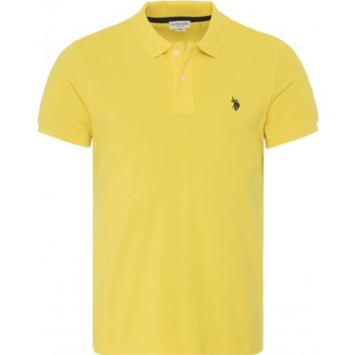 Ανδρική Πόλο Μπλούζα US POLO ASSN Κίτρινη