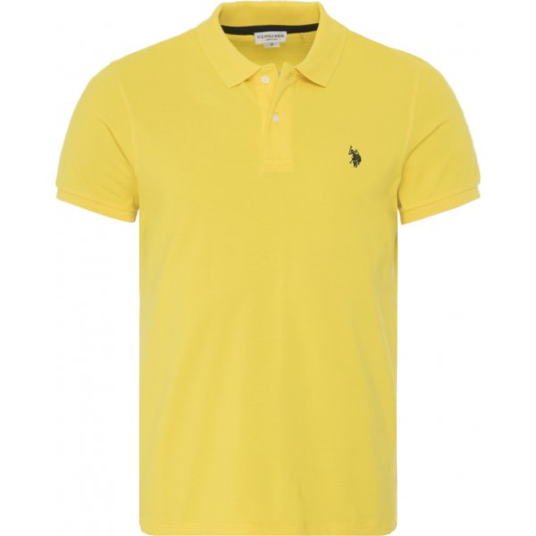 20200625154923_3a434019 Ανδρική Πόλο Μπλούζα US POLO ASSN Κίτρινη - Image 1