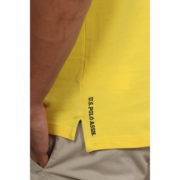 20200625154924_724d5966 Ανδρική Πόλο Μπλούζα US POLO ASSN Κίτρινη - Image 4