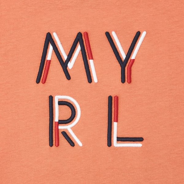 Μπλούζα λογότυπο βασική αγόρι Κοραλί - Image 3