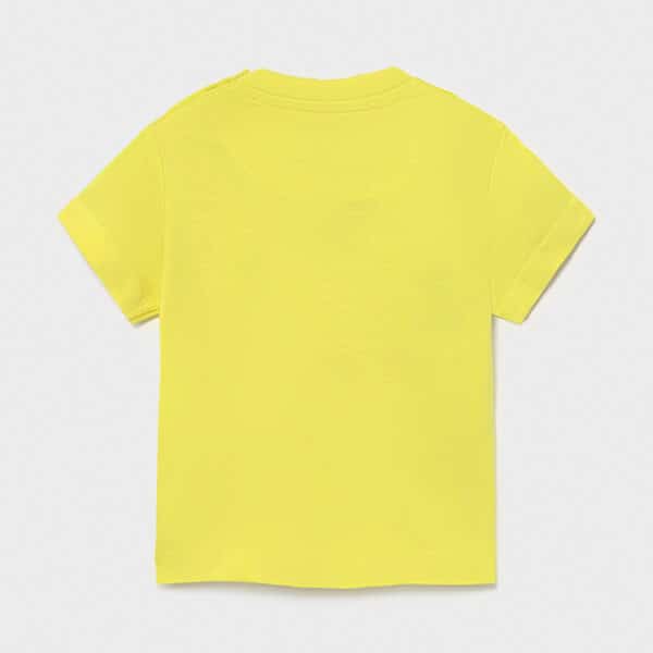 Μπλούζα κοντομάνικη Ecofriends baby αγόρι Λάιμ - Image 2