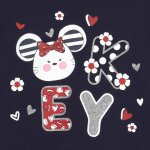 Μπλούζα Ecofriends baby κορίτσι Μπλε Ναυτικό - Image 3