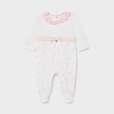 Φορμάκι καρδούλες Νεογέννητο κορίτσι Ροζ