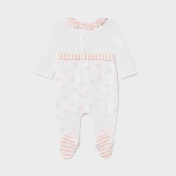 Φορμάκι καρδούλες Νεογέννητο κορίτσι Ροζ - Image 2