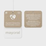 Κολάν σταμπωτό Ecofriends baby κορίτσι Ποντικάκια Κόκκινο - Image 4