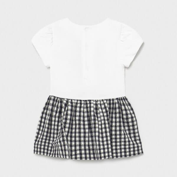 21-01969-092-800-5 Φόρεμα καρό baby κορίτσι Μπλε ναυτικό - Image 2