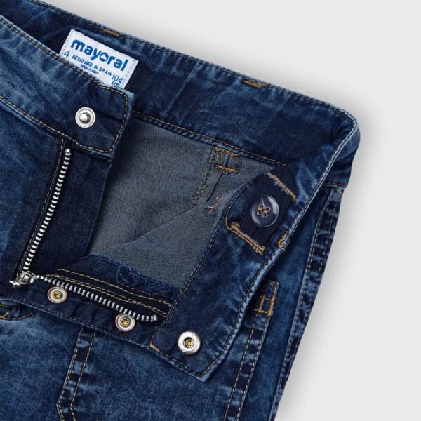 Παντελόνι μακρύ τσέπες κορίτσι Τζιν - Image 3