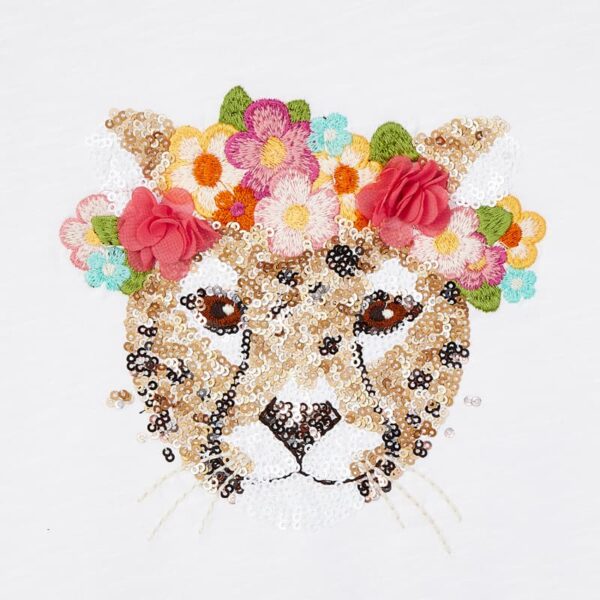 Σετ παντελόνι πούλιες κορίτσι Κοραλί - Image 3