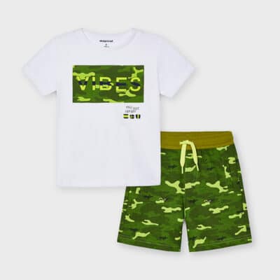 Σετ μακό παραλλαγή αγόρι Πράσινο