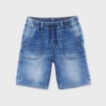 Βερμούδα soft denim αγόρι Τζιν πετροπλυμένο