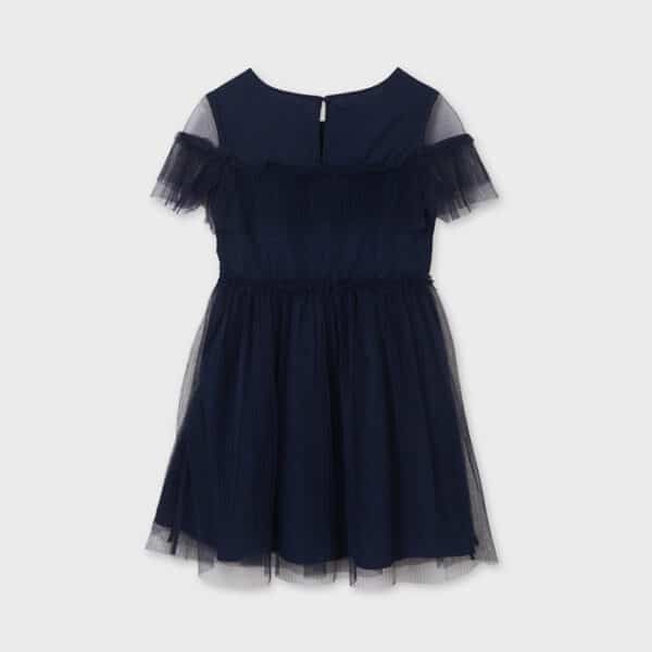 Φόρεμα τούλι κορίτσι Μπλε ναυτικό - Image 2
