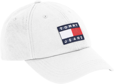 Ανδρικό Καπέλο Tommy Jeans Heritage Cap Λευκό
