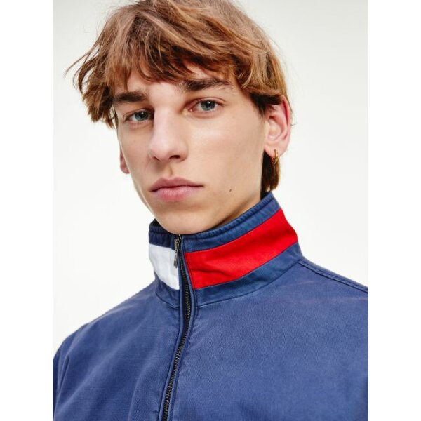 C11_02_DM0DM10592C87_MO-ST-D1 Ανδρικό Μπουφάν Tommy Jeans Cotton Flag Collar Bomber - Image 4