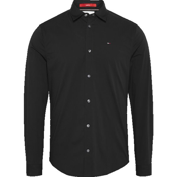 DM0DM04405078_F Ανδρικό Πουκάμισο Tommy Jeans DM0DM04405 Μαυρο - Image 1