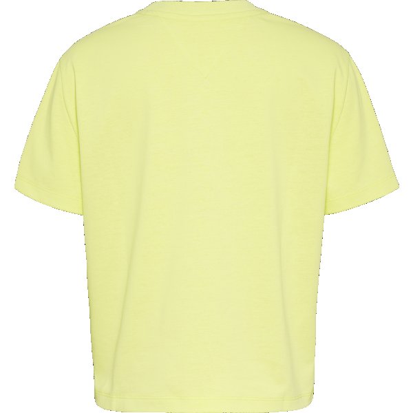 DW0DW06813LT3_B TOMMY JEANS TOMMY BADGE T-SHIRT  WOMEN LIME - Image 2