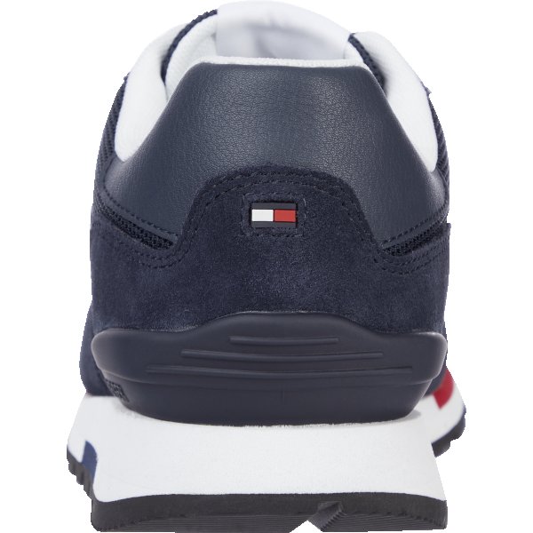 FM0FM03418DW5_B Ανδρικό Παπούτσι Tommy Jeans Retro Runner Mix Μπλέ - Image 2