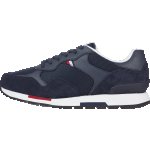 Ανδρικό Παπούτσι Tommy Jeans Retro Runner Mix Μπλέ