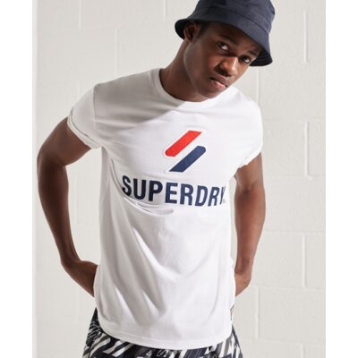 Ανδρική Μπλούζα Superdry Sportstyle Classic Tee Λευκή