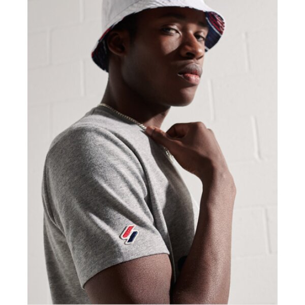 Ανδρική Μπλούζα Superdry Sportstyle Classic Tee Γκρί - Image 3