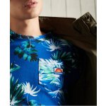 Ανδρική Μπλούζα Κοντομάνικη Superdry Brush Γαλάζιο - Image 4