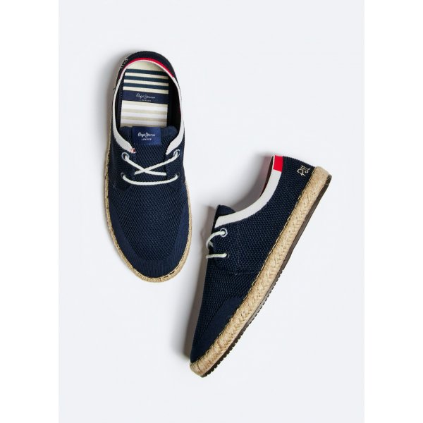 PEPE JEANS 'TOURIST SAILOR' KNIT MESH ΕΣΠΑΝΤΡΙΓΙΕΣ ΑΝΔΡΙΚΕΣ PMS30714-595 - Image 4
