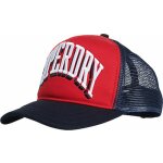 Ανδρικό Sport Tri Logo Trucker Cap Μπλέ Κόκκινο - Image 2