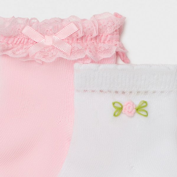 σετ-2-καλτσακια-baby-κοριτσι_id_21-10011-026-800-5 Σετ 2 καλτσάκια baby κορίτσι Ροζ - Image 2