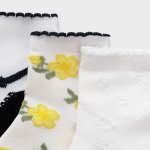 Σετ 3 καλτσάκια baby κορίτσι Μπλε ναυτικό - Image 2