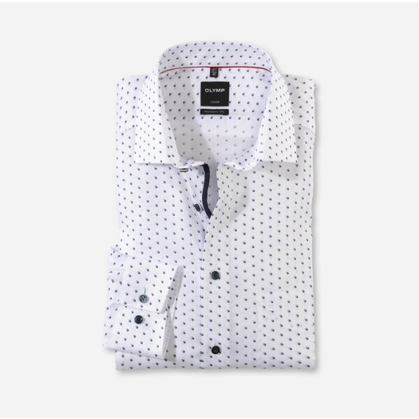 12707411-706x700 Ανδρικό Πουκάμισο OLYMP Luxor modern fit / bleu / Global Kent - Image 1