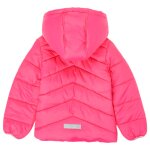 Name It παιδικό puffer jacket μονόχρωμο με αφαιρούμενη κουκούλα - Image 2
