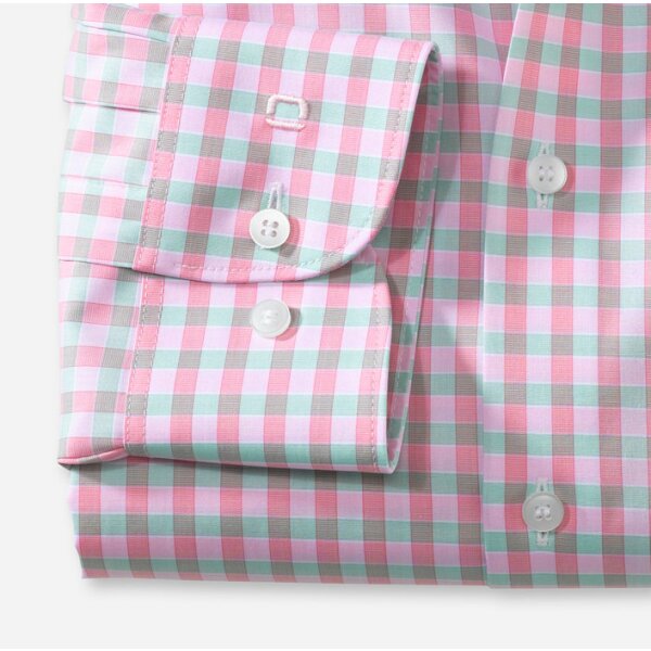 20827481-706x700-4 Ανδρικό Πουκάμισο OLYMP Level Five body fit ΡΟΖ - Image 4