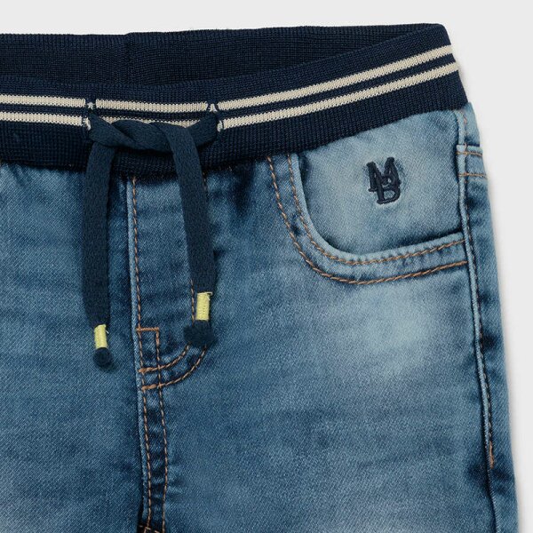 21-01584-047-800-6 Παντελόνι jogger soft denim Ecofriends baby αγόρι - Image 3