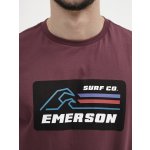 Ανδρική Μπλούζα Κοντομάνικη Emerson Μπορντώ - Image 4