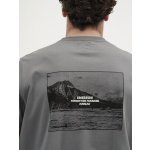 Ανδρική Μπλούζα Κοντομάνικη Emerson Γκρί Ανοιχτό - Image 3
